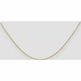 thumbnail image 2 of 10K Yellow Gold .9mm D/C Cable Chain (16 X 0.9) Made In South Africa 10pe326-16, 2 of 5
