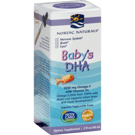 Nordic Naturals Baby's DHA Liquid, 1050 Mg Omega-3, 2 Fl (Best Dhea Supplement On The Market)