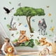 thumbnail image 2 of Adhesivos de Pared Supzone Animales de Safari en la Jungla para Cuarto de Niños en Vinilo, 2 of 6