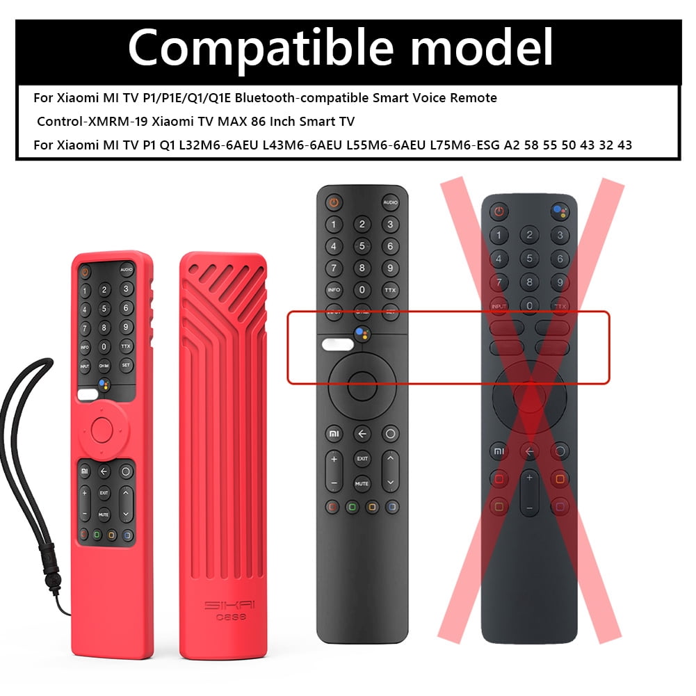 Mando A Distancia Por Voz Para TV Xiaomi MI P1 Y Q1 Series – Reemplazo Con Control Vocal