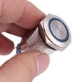 thumbnail image 2 of Garosa 19mm 12V LED Waterproof Stainless Self-locking Latching Push Button Switch, Button Switch, LED Latch Button Switch, 2 of 4