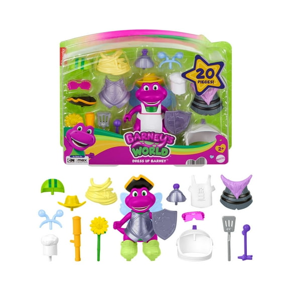 Figura de Juguete Mattel Barney Para Disfrazar