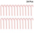thumbnail image 3 of CNKOO 24PCS Practical Christmas Decoration Props Classical Walking Stick Shape Decor Tool(Red and White), 3 of 10