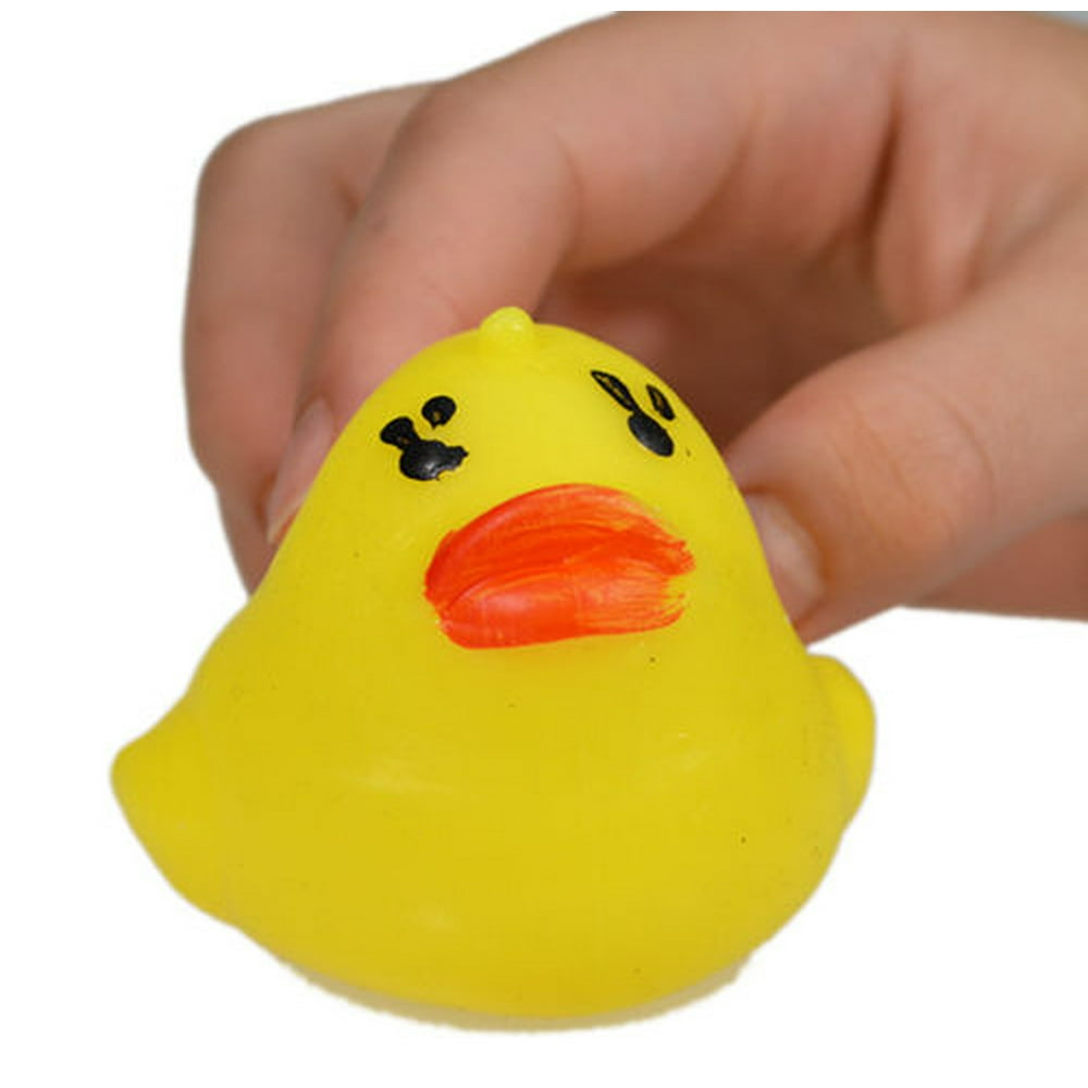 Splat Balls Squishy Squeeze Sticky Stress Relief Mesh DUCK Splatball