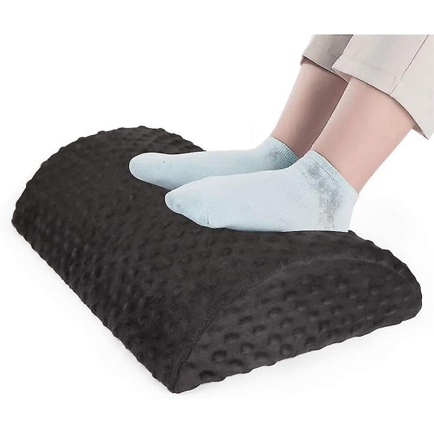 Reposapiés,Reposapiés De Escritorio,Reposapiés De Esponja,Reposapiés Debajo Del Escritorio,Reposapiés Ergonómico,Adecuado para Oficina, Hogar, Viajes, Mejorar La Postura, Piernas Y