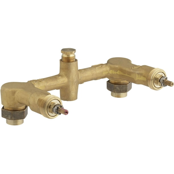 Kohler K-302-K-NA 0.5 in. Widespread Ceramic In-Wall Two-Handle Valve