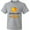AC-Heather Grey, variant on Inktastic Jacksonville Florida Orange in Heart Youth T-Shirt