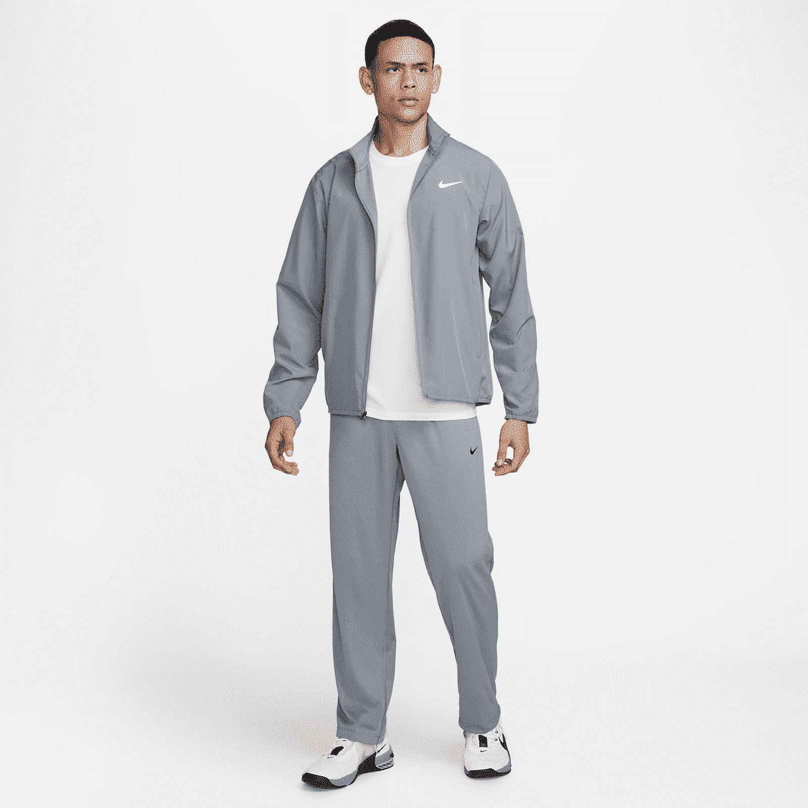 grey mens nike tracksuit bottoms