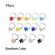 thumbnail image 5 of Advancent 14 Pieces Swimming Nose Clip Swim Training Sports Practice Random Color Underwater Water Unisex Kids Diving Surfing Deportes acuáticos, 5 of 6