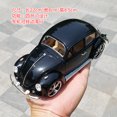 thumbnail image 2 of 2022 nuevo 1:18 coche clásico Escarabajo Negro coche de aleación modelo de coche de simulación decoración colección regalo juguete modelo de fundición a presión, 2 of 5