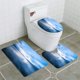 thumbnail image 1 of ABPHQTO Fiordo noruego Juego de alfombras de baño de 3 piezas Alfombra de baño Alfombra de contorno y tapa de inodoro ABPHQTO  Cont-CHAPPLE-25989, 1 of 2