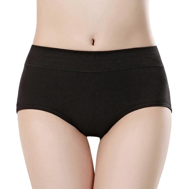3Pcs High Waist Cotton Women Underwear Butt Lifting Seamlessly Comfortable Briefs For Daily Wear Workout Yoga Sky Blue XL