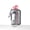 Pink, variant on 1 Gallon Water Bottle with Handle, Large Gallon Water Jug with Strap, Big Sports Bottle for Gym,128 oz, BPA Free