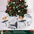 thumbnail image 6 of GZHJMY Halloween Christmas Tree Skirt Halloween Tree Skirt for Holiday Party Home Christmas Day Ornaments 36", 6 of 6