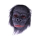 thumbnail image 3 of Máscara de cabeza de gorila realista, máscara de cabeza de mono para carnaval, temática de animales, cumpleaños Sonríe, 3 of 9