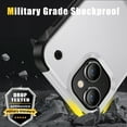 thumbnail image 5 of for iPhone 15 Plus Case, Military Grade Drop Protection Shockproof Anti-Scratch Invisible Kickstand Heavy Duty Rugged Hybrid Protective Phone Case Cover for iPhone 15 Plus, White, 5 of 7