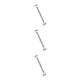 thumbnail image 4 of Youkk Stainless Steel Closed Body Turnbuckle Jaw Wire Rope Fork Screw Rigging Silver M8 3Set, 4 of 6