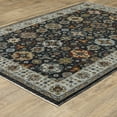 thumbnail image 5 of Oriental Weavers Aberdeen Area Rug - 561B1 - 5'3" x 7'6" - in Blue/ Multi - Vintage Inspired, Stain Resistant, Family and Pet Friendly , Bedroom, Office Rug, 5 of 10