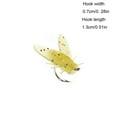 thumbnail image 2 of Gumesh Fly Fishing Soft Baits (30 Pack) - Scented Micro Jigs w/Attractant, 1/32oz Hook for Trout, Bluegill & Crappie, 2 of 7