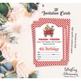 thumbnail image 5 of Darling Souvenir White Birthday Invitation Card Printable Elegant Fill or Write In Blank Party Invites 28 Pcs 5 x 7 Inches, 5 of 5