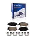 thumbnail image 5 of Detroit Axle - Brake Kit for Hyundai 2017-2020 Ioniq, Kia 2017-2022 Niro, Drilled and Slotted Brake Rotors Ceramic Brake Pads: 11.02" Front and 10.31" Rear Rotors, 5 of 9