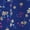 Deep Royal Blue, variant on Allegra K Women's Flutter Sleeves V Neck Smocked Waist Ruffle Floral Dresses