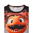 thumbnail image 6 of QEFJNO 3-10Y Kids Boys Pajamas Set 2 PCS Short Sleeve Top and Shorts Pants for Toddler Boys Dinosaur Pjs Summer, 6 of 13