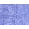 thumbnail image 1 of Ahgly Company Machine Washable Indoor Rectangle Transitional Day Sky Blue Area Rugs, 2' x 3', 1 of 7