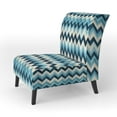 thumbnail image 3 of Designart "Vintage Boho Emerald Charm" Upholstered Modern Accent Chair and Boho Abstract Arm Chair, 3 of 5