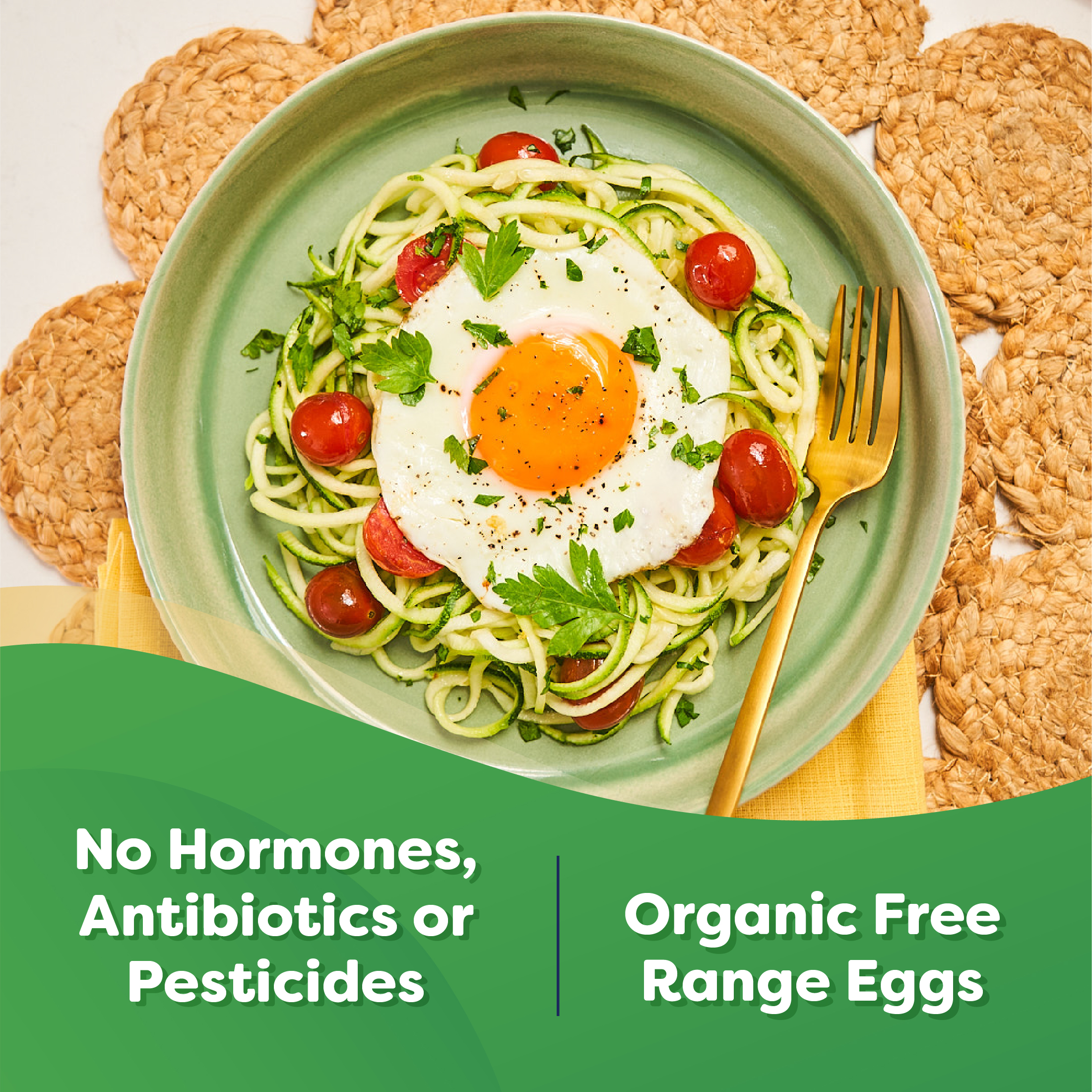 Happy Egg Co Organic Free-Range Large Brown Eggs, 18 Count - image 2 of 6