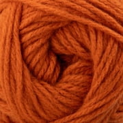 Craft County Medium 4 Acrylic Yarn – 200 Yards of Super Vibrant Yarn for Blankets, Scarves, Hats, More! (Burnt Orange, Single Pack)