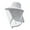 Grey, variant on Men And Women Summer Quick Drying Outdoor Fishing Bucket Beach Visor Hat Neck Guard Girth Fisherman Hat Breathable Quick Drying Visor Sun Hat Sun Hat Womens Fedoras Clutch Hats for Men Beach Fashion