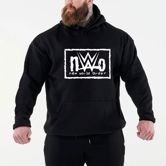 Black Eddie Guerrero LWO Men Hoodie Spring Autumn Male Oversized Pullover Tops 2024 New Fashion Man Clothes Sweatshirt LS