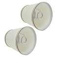 thumbnail image 3 of Fabric Lamp Cover, 2PCS Reliable Beige Fabric Lampshade  For Bedroom For E14 Bulb For Chandelier For Living Room For Office For Home, 3 of 8