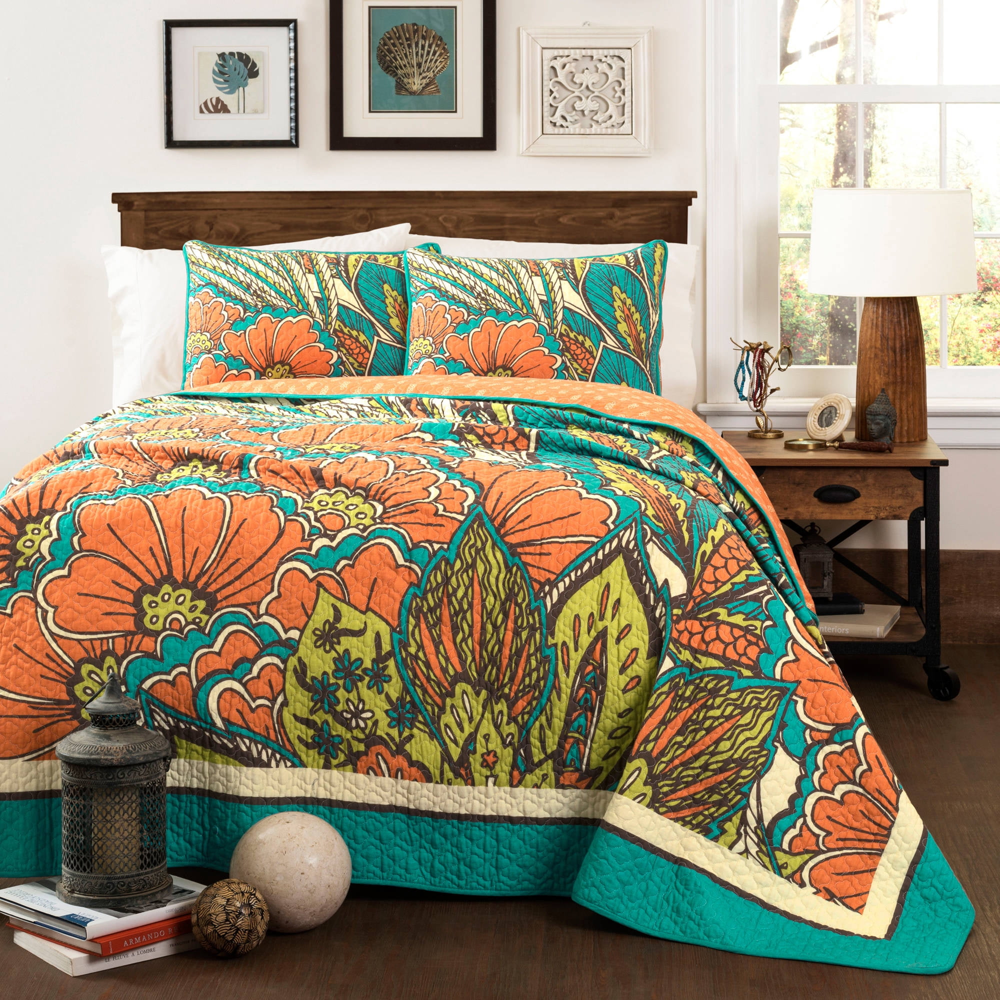 turquoise bedding
