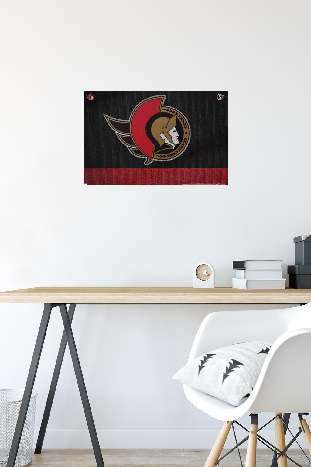 NHL Ottawa Senators - Logo 20 Wall Poster, 14.725" x 22.375"