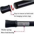 thumbnail image 2 of shiyou-Shower Rod Tension Curtain Rod Shower Curtain Rod Tension Small Tension Rod Extendable Curtain Rod Shower Tension Rod Pressure Curtain Rod Premium Stainless Steel Anti-Slip No Drilling For Bat, 2 of 4