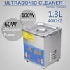 1.3L Liter Ultrasonic Cleaner Heater Large Digital Timer Temperature Display