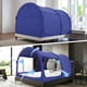 thumbnail image 1 of Carpas de cama Alvantor Dream Tents de tamaño completo, color gris, 1 of 8