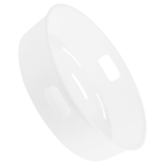 QIFULL Multifunctional White Steamer Basket Compatible with Rice Cookers for Seafood Vegetables and Dim Sum