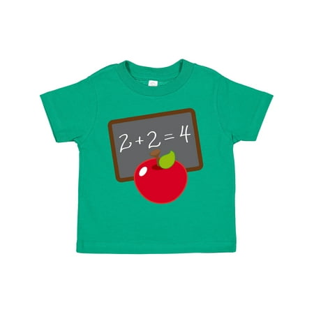 

Inktastic Chalkboard and Apple School Gift Toddler Boy or Toddler Girl T-Shirt