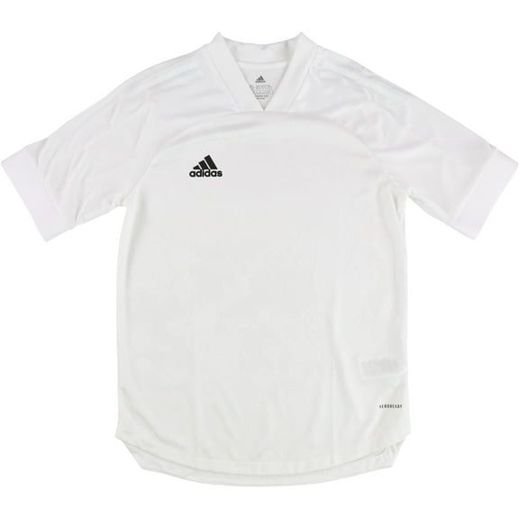 Adidas Boys Condivo 20 Soccer Jersey, White, Big Kids (8-20), S