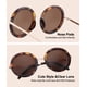 thumbnail image 3 of Lentes de Sol Polarizados Retro Redondos JOOX para Mujer UV400, 3 of 7