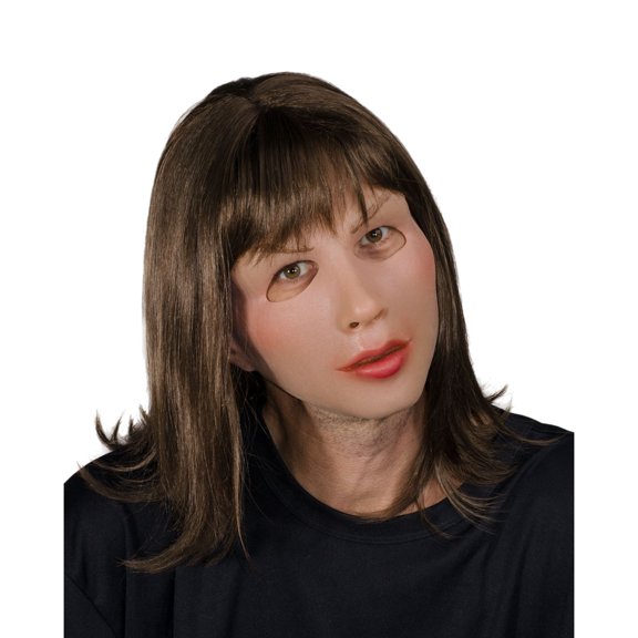 Soft and Sexy Full Mask w/ Brunett Hair