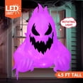 thumbnail image 2 of Fantasma hinchable para Halloween, decoración exterior, 1,4 m, Joiedomi, 2 of 8