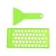 thumbnail image 1 of Kit de elaboración de bálsamo labial, bandeja contenedora, 50 orificios, accesorios de regalo, uso sencillo Verde, 1 of 9