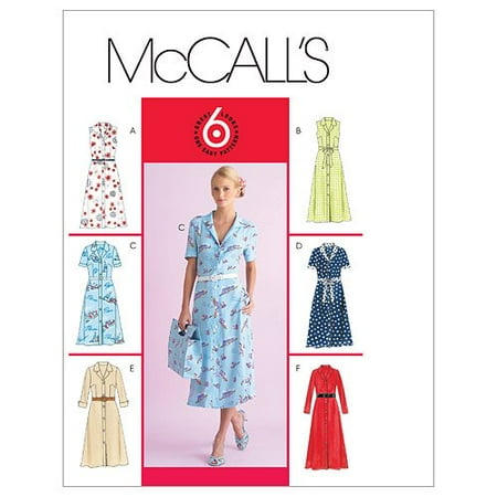 Petite Length - McCall's Patterns M4769 Misses'/Miss Petite Dress In 2 Lengths and Bias Sash, Size BB (8-10-12-14) By McCalls Patterns