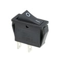 thumbnail image 1 of Interruptor de palanca AC 15A/250V 20A/125V, interruptor de palanca mini de 2 pines SPST ON-OFF Snap-In, 1 of 3