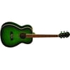 Oscar Schmidt OF2 Folk Acoustic Guitar. Trans Green