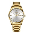 thumbnail image 2 of Resicozy Mens Watches Men’s Quartz Watch Stainless with Date Window for Business Work Sport Casual Elegant Gifts White, 2 of 4